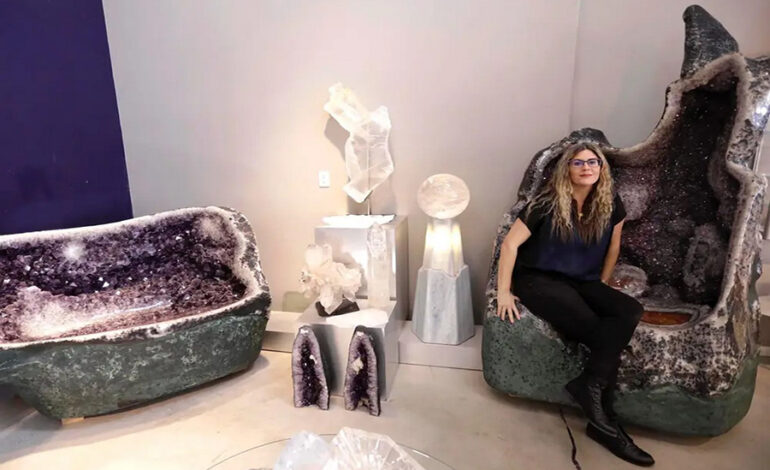 The Rise of Giant Crystals in Home Decor: A Status Symbol for the Wealthy