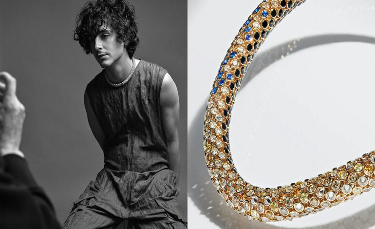 Timothée Chalamet’s Collaborative Creation with Cartier: A Dune-Inspired Necklace