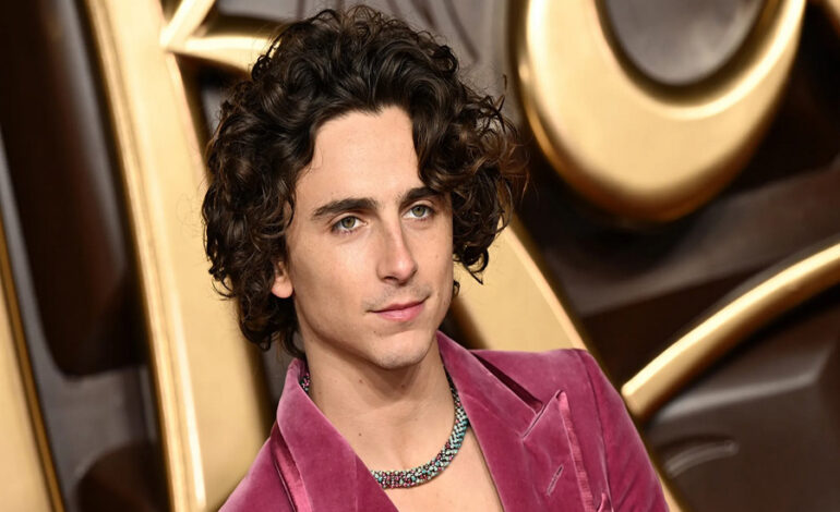 Timothée Chalamet’s Iconic No-Shirt Suit Style