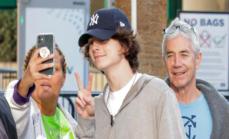 Timothée Chalamet’s Affection for Nike Air Force 1s