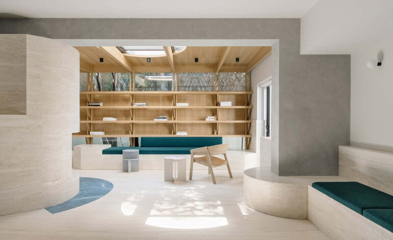 Crafting a Private Reading Haven Architectural Transformation by Atelier Tao+C