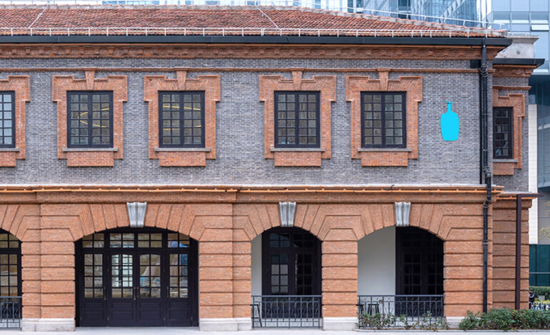 Blending History and Modernity Blue Bottle Coffee Shanghai Cafe